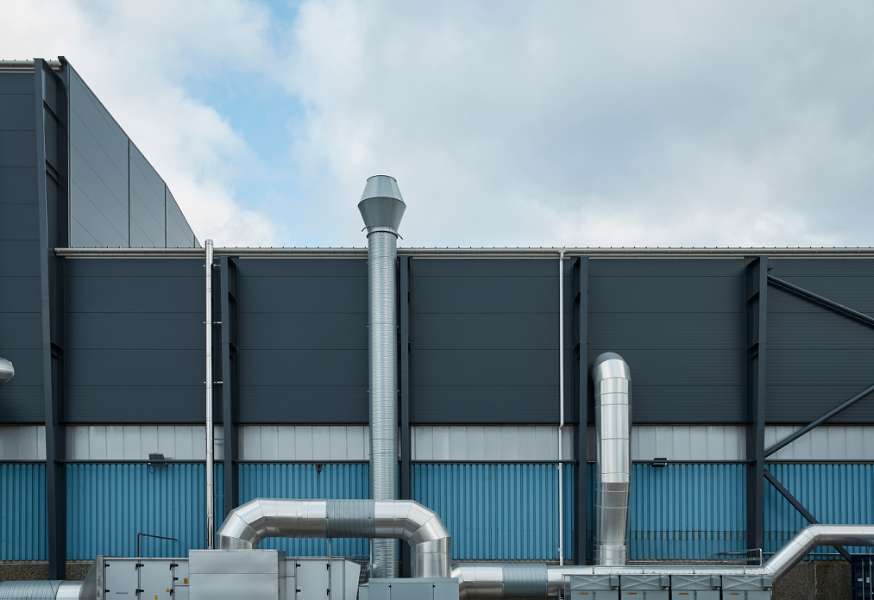 Sauberer Rauch aus dem Schornstein, Sandholm 55, 9900 Frederikshavn